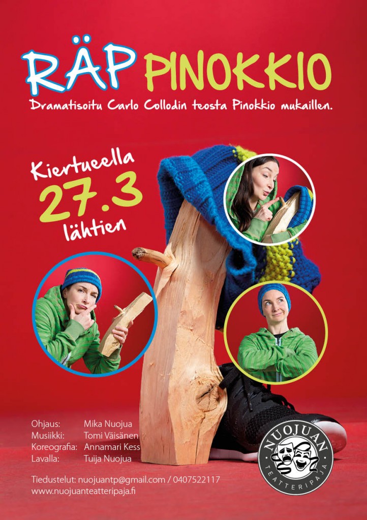 Räppinokkio flyer